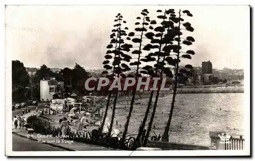 Ansichtskarte AK Golfe Juan Vue sur la Plage