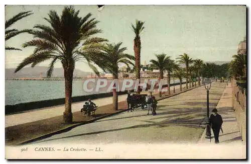 Cartes postales Cannes La Croisette