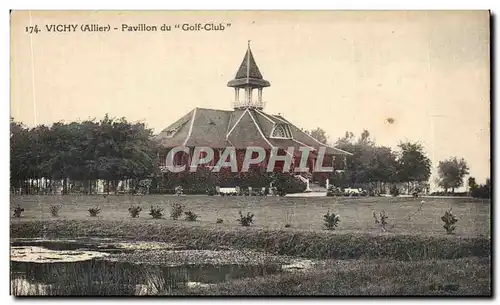 Cartes postales Vichy Pavillon du Golf Club