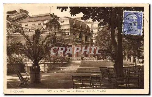 Ansichtskarte AK Vichy Le Casino cote du Theatre