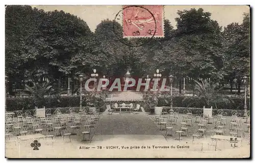 Cartes postales Vichy Vue prise de la Terrasse du Casino