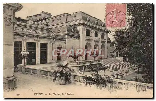 Cartes postales Vichy Le Casino le Theatre