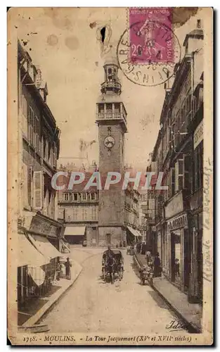 Cartes postales Moulins La Tour Jacquemart