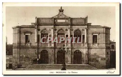 Cartes postales Moulins Le Theatre