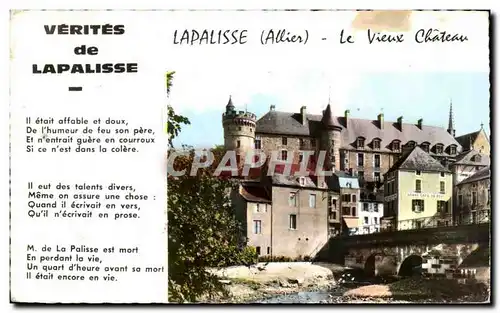 Ansichtskarte AK Verites de Lapalisse Le Vieux Chateau