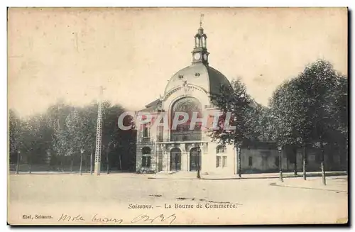 Ansichtskarte AK Soissons La Bourse de Commerce