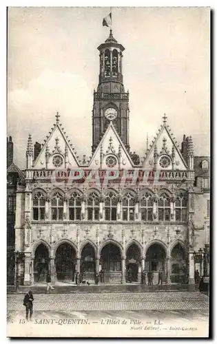 Cartes postales Saint Quentin L Hotel de Ville