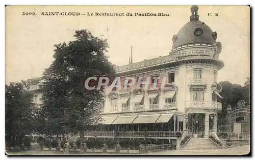 Cartes postales Saint Cloud Le Restaurant du Pavillon Bleu