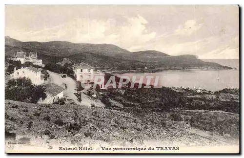 Cartes postales Esterel Hotel Vue Panoramique du Trayas