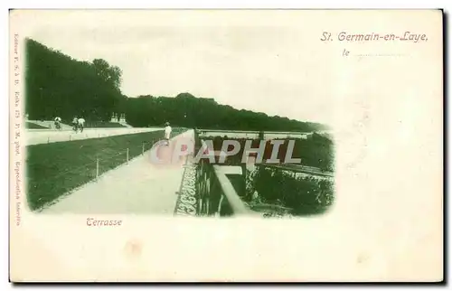 Cartes postales St Germain en Laye Terrasse