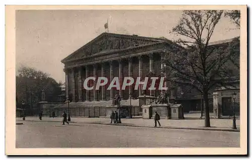 Ansichtskarte AK Paris Assemblee Nationale