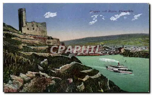 Cartes postales Bingen min Ruine Ebrenfels