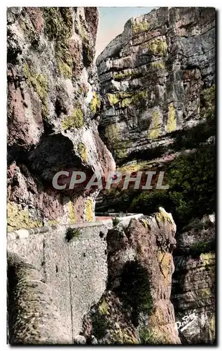 Cartes postales moderne Les Belles Alpes Francaises Le Vercors Route des Grands Goulets