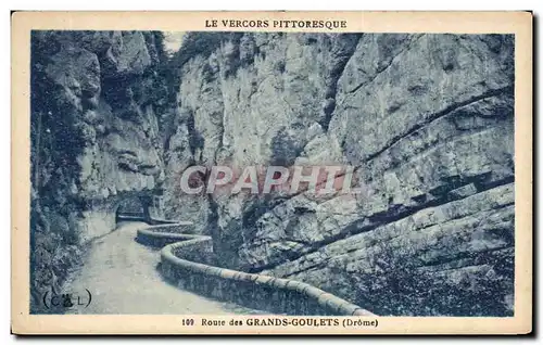 Cartes postales Le Vercors Pittoresque Route des Grands Goulets