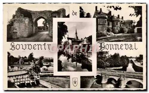 Ansichtskarte AK Bonneval Porte Saint Roch Abbaye Saint Florentin Fosses Saint Jacques Piscine Pont du Moulin