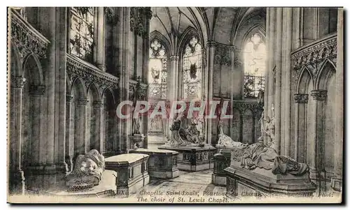 Cartes postales Dreux Chapelle Saint Louis Pourtour du The Choir of St Lewis Chapet