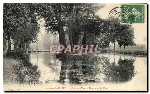 Ansichtskarte AK Environs de Dreux Chateau d Anet Une Vue du Parc