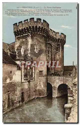 Ansichtskarte AK Chartres La Porte Guillaume Bureau de tabac