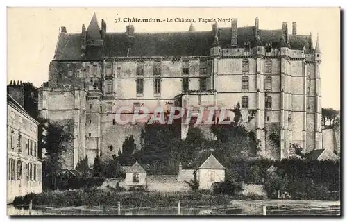 Cartes postales Chateaudun Le Chateau Facade Nord