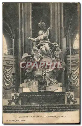 Cartes postales Cathedrale de Chartres L Assomption per Bridan