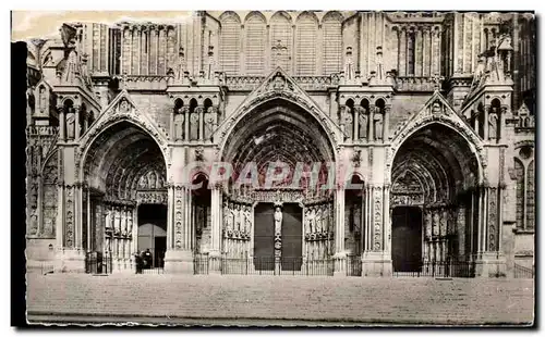 Ansichtskarte AK Chartres La Cathedrale Portail sud