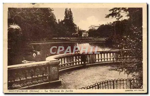 Ansichtskarte AK Montelimar La Terrasse du Jardin Enfants