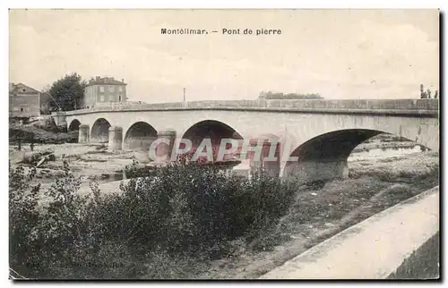Cartes postales Montelimar Pont de pierre