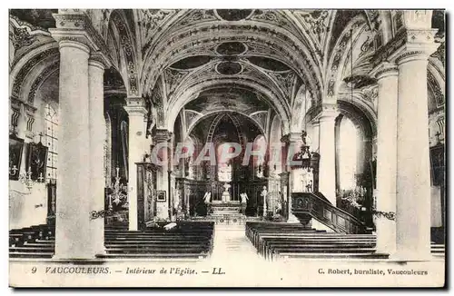 Ansichtskarte AK Vaucouleurs Interieur de l Eglise