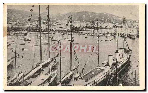 Cartes postales Le port de Cannes Bateaux