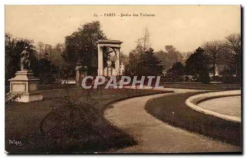 Cartes postales Paris Jardin des Tuileries