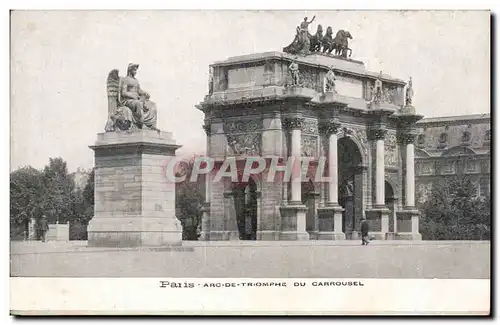 Cartes postales Paris Arc De Triomphe Du Carrousel