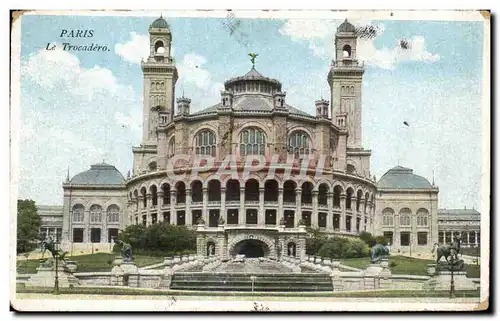 Cartes postales Paris Le Trocadero