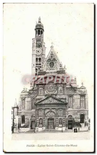 Cartes postales Paris Eglise Saint Etienne du Mont