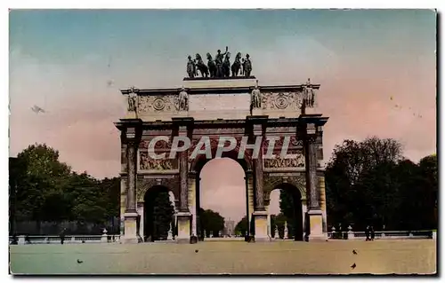 Cartes postales Paris Arc de Triomphe du Carrousel