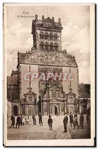 Cartes postales Trier St Mathiaskirche Enfants