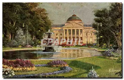 Cartes postales Wiesbaden Das neue Kurhaus