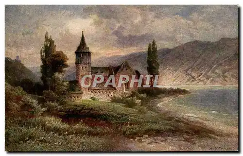 Cartes postales Die Klemenskapelle Trechtingshausen am Rhein