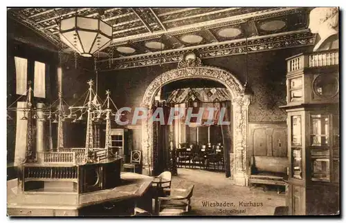 Cartes postales Wiesbaden Kurhaus Schreibsaal