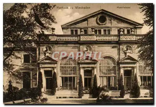 Cartes postales Kurhaus zu Wiesbaden Muschelsaal