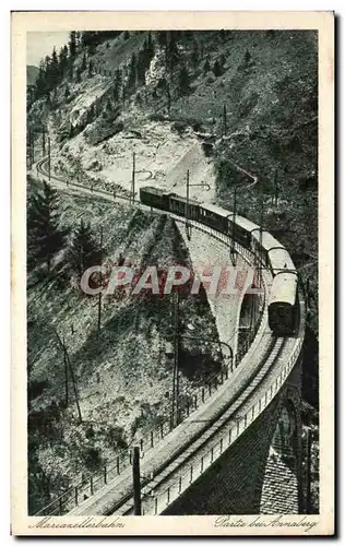 Cartes postales Mariazeilerbahn Partie bei Annaberg Train