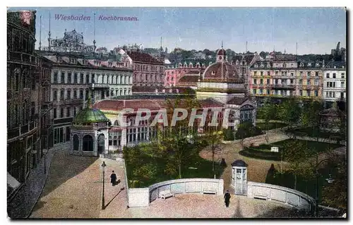 Cartes postales Wiesbaden Kochbrunnen