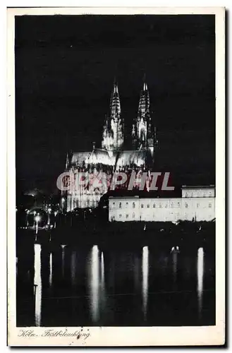 Cartes postales Koln Festbeleuchbing