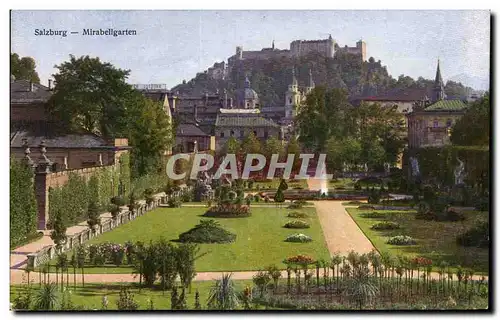 Cartes postales Salzburg Mirabellgarten
