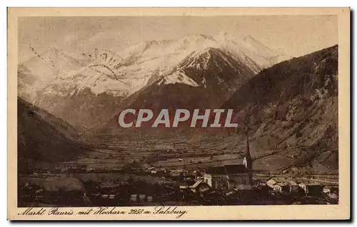 Cartes postales Salzburg Markt Rauris mit Hocharn