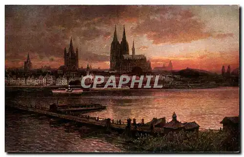 Cartes postales Koln slm Rhein