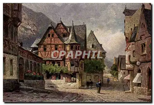 Cartes postales Das alte Haus in Bacharach ist eines der schonsten