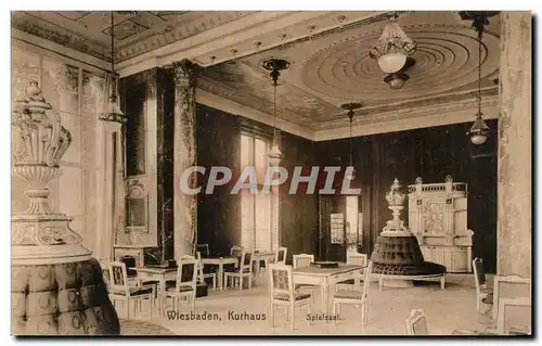 Cartes postales Wiesbaden Kurhaus Spielsaal