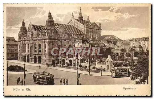 Cartes postales Koln a Rh Opernhaus