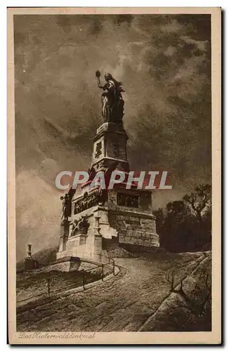 Cartes postales Das Niederwalddenkmal