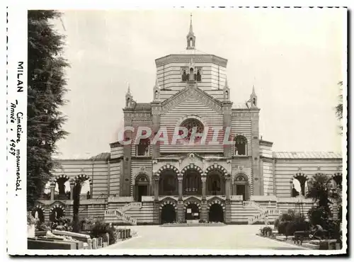 Ansichtskarte AK Milan Cimetiere monumental 1959